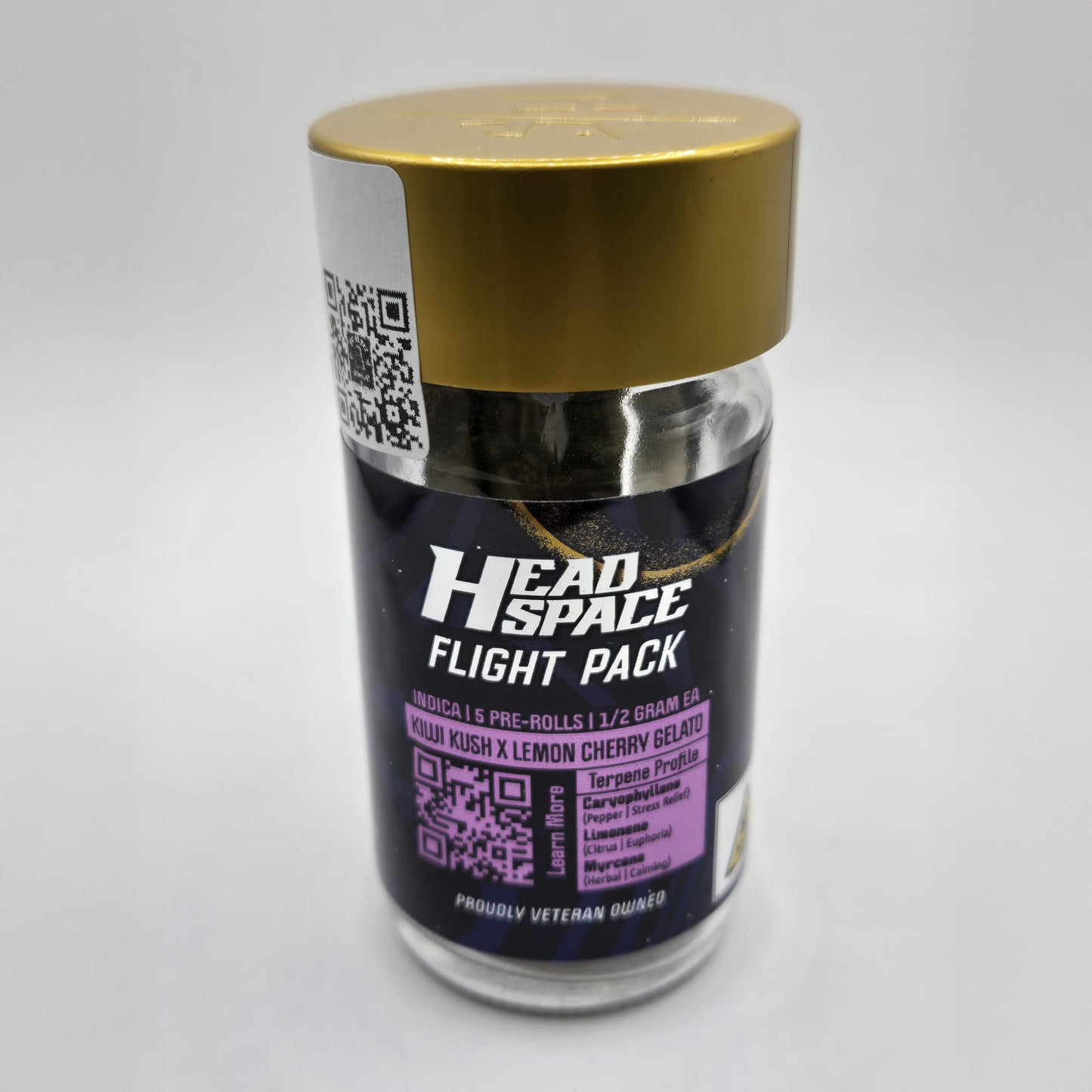 Head Space | Kiwi Kush X Lemon Cherry Gelato | Flight Pack (5 x 0.5g Prerolls)