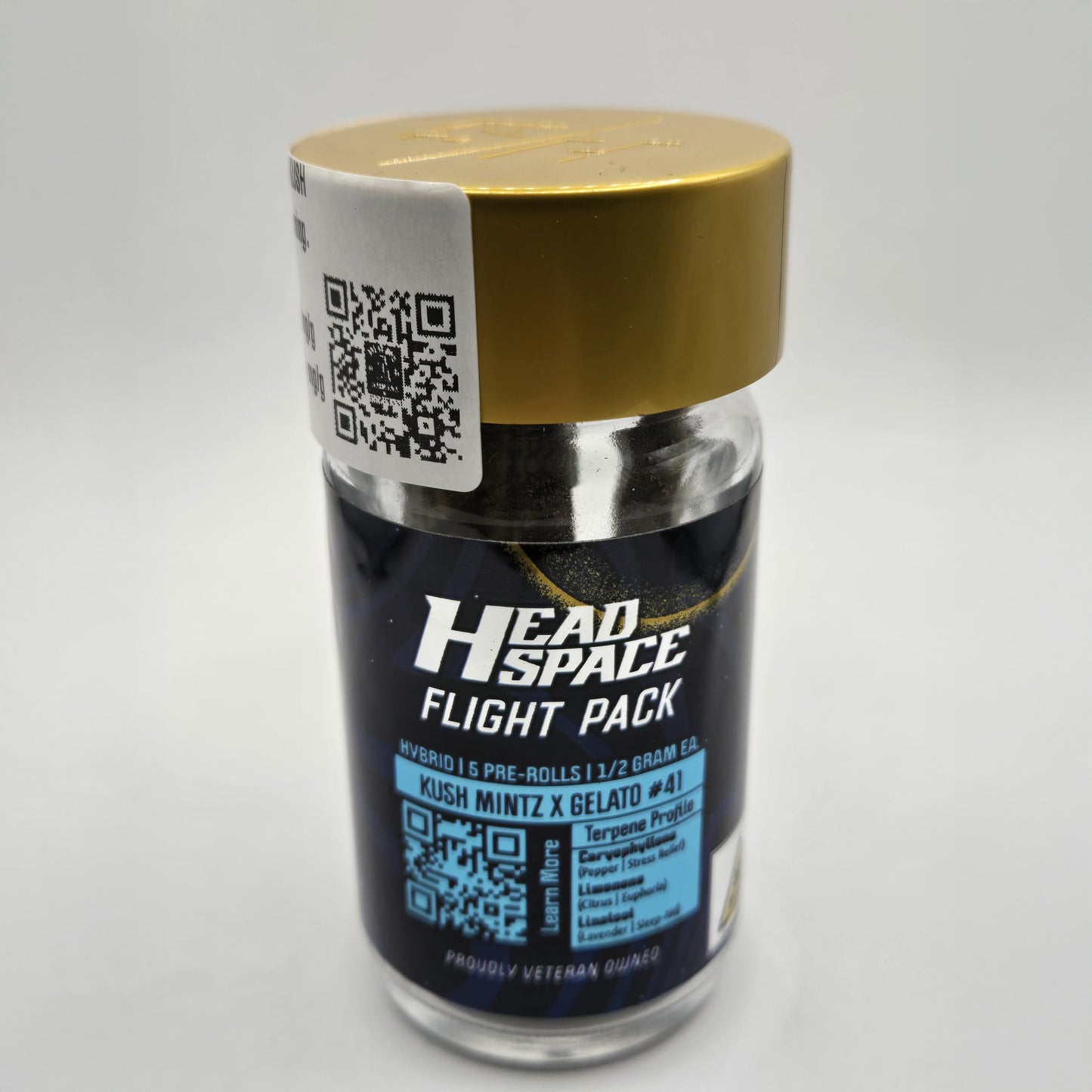 Head Space | Kush Mintz X Gelato #41 | Flight Pack (5 x 0.5g Prerolls)