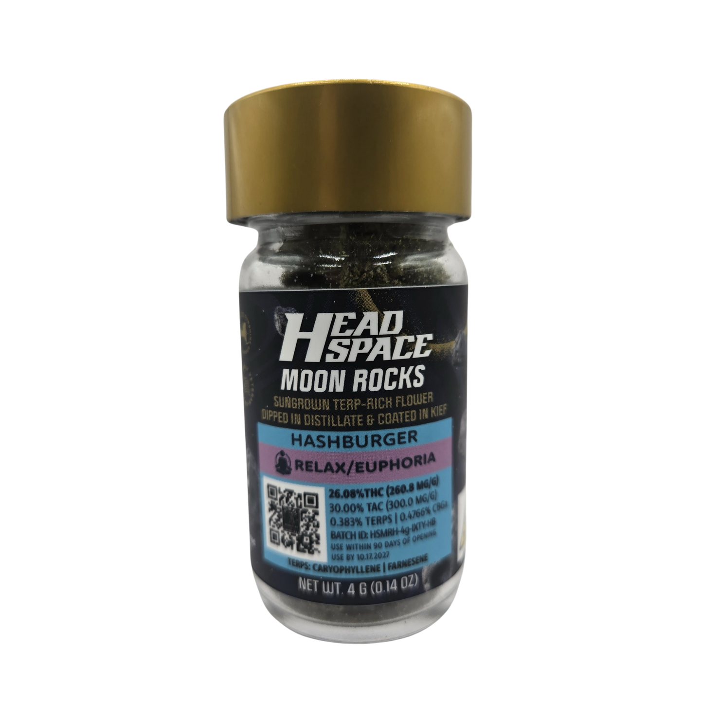 Head Space | 4g Whole Infused Flower | Hashburger (Hybrid)