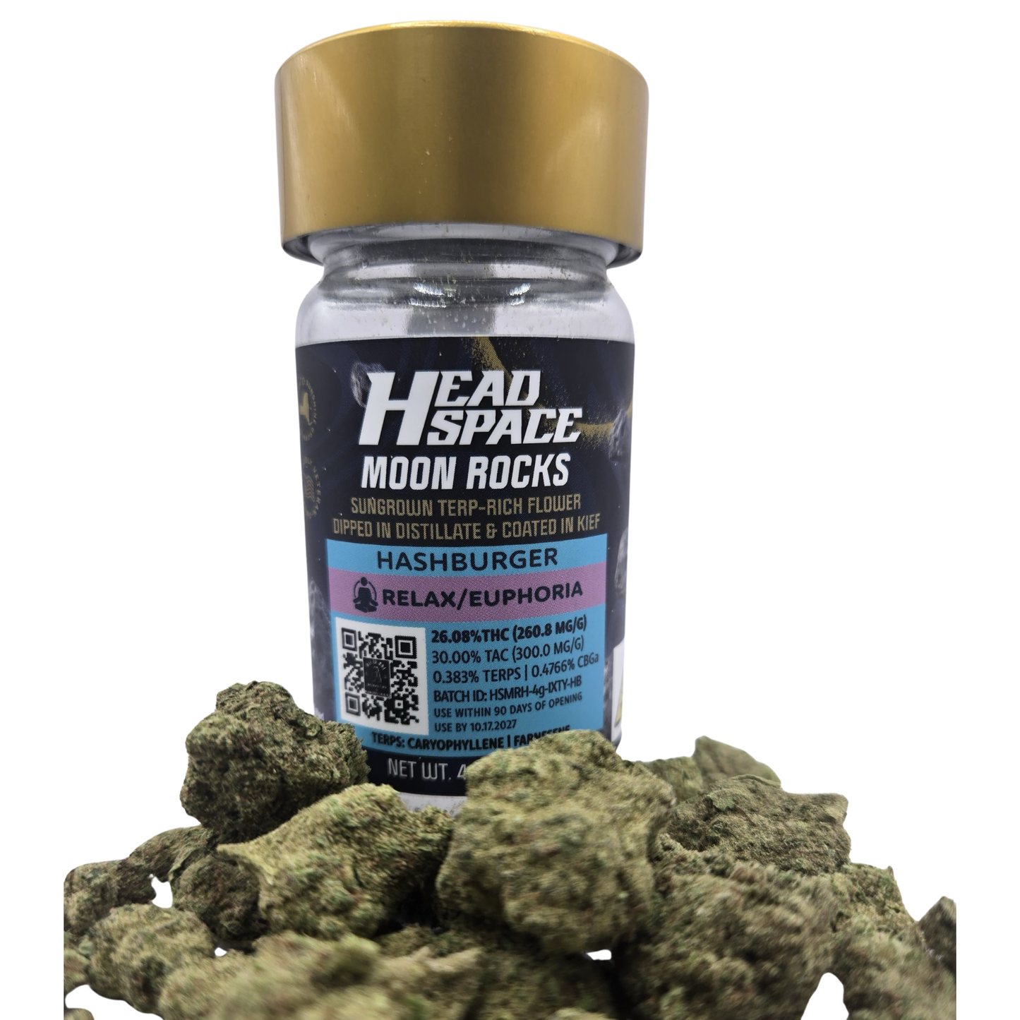 Head Space | 4g Whole Infused Flower | Hashburger (Hybrid)