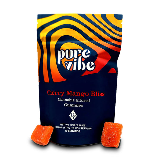 Pure Vibe Cherry Mango Gummies